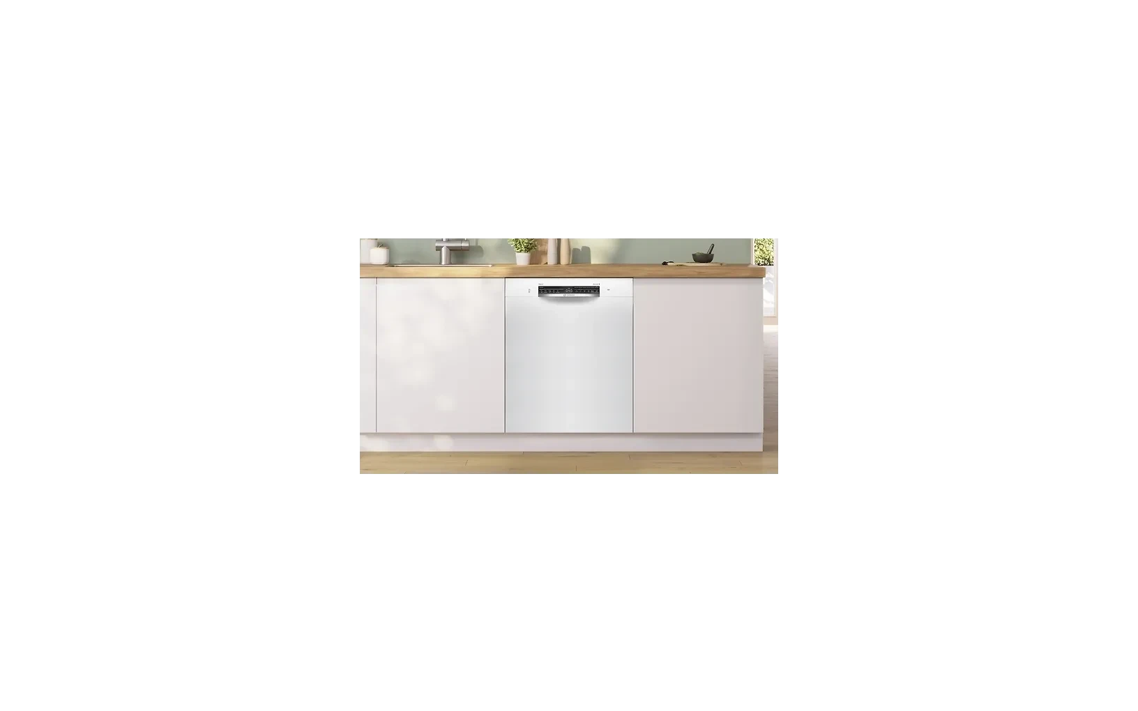Bosch SMU2HVW06E Serie 2 työtason alle sijoitettava astianpesukone, 60 cm, valkoinen