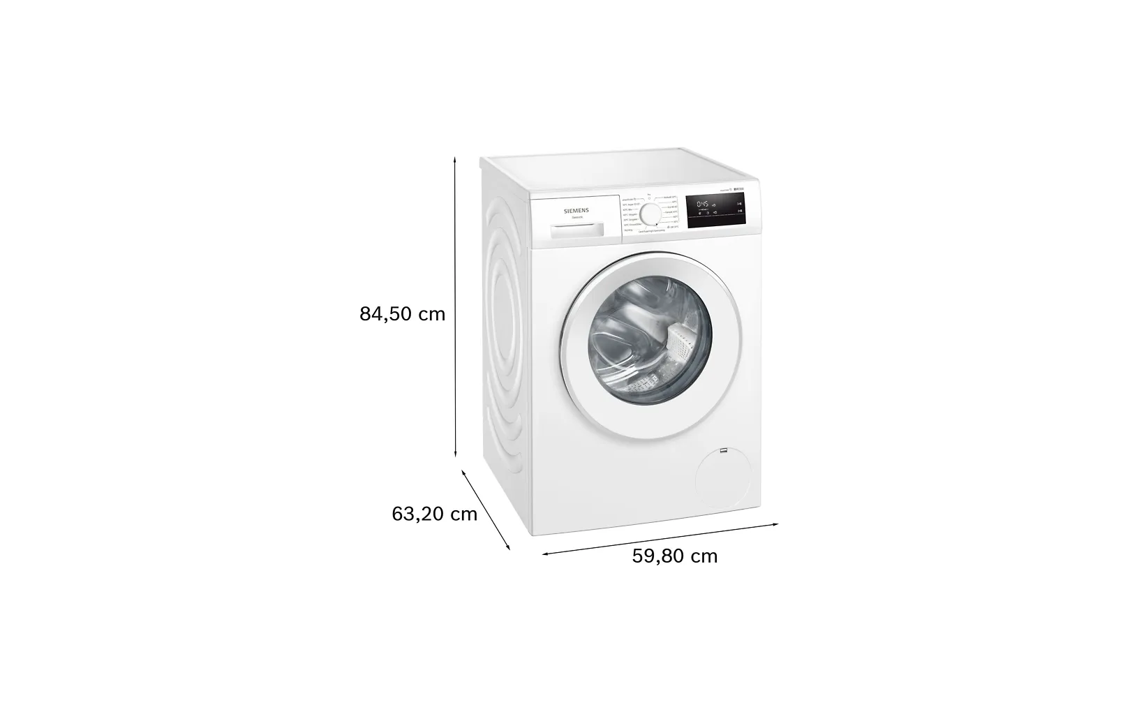 Siemens WM14N08LDN iQ300 tvättmaskin