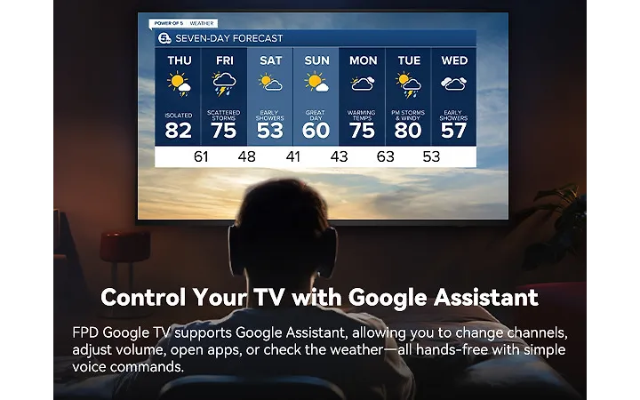 FPD 50" D900 – 4K LED Google TV
