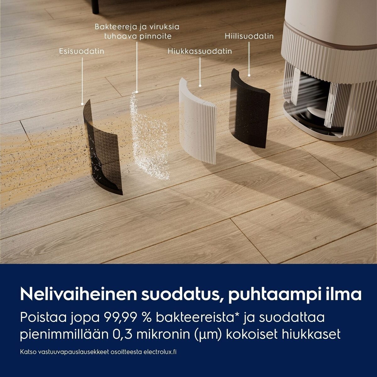 Electrolux Pure 500 XL PetCare ilmanpuhdistin (EPO51573SW)