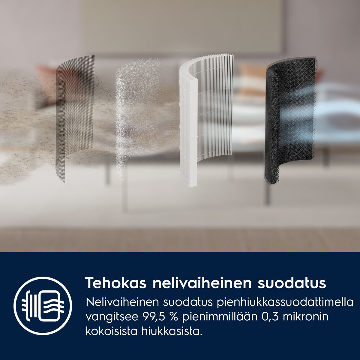 Electrolux Pure 500 XL PetCare ilmanpuhdistin (EPO51573SW)