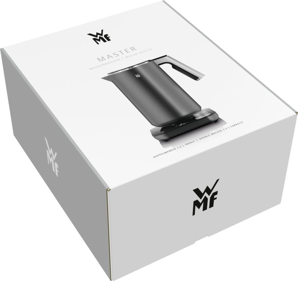 WMF MASTER Cool-Touch vedenkeitin 1,2 L, harmaa