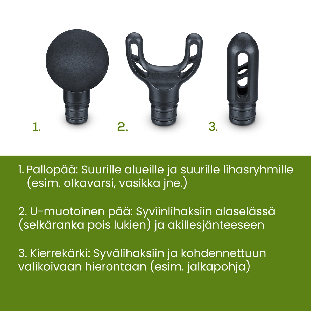 Beurer MG89 CompactPower lihashuoltovasara, musta – kuva 9