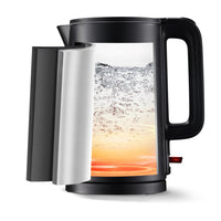 OBH Nordica Thermo Protect vedenkeitin 1,5 l, musta