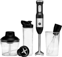 OBH Nordica Precision Mix sauvasekoitinsetti, musta/teräs