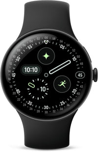 Google Pixel Watch 4 WiFi älykello, 45 mm, Obsidian