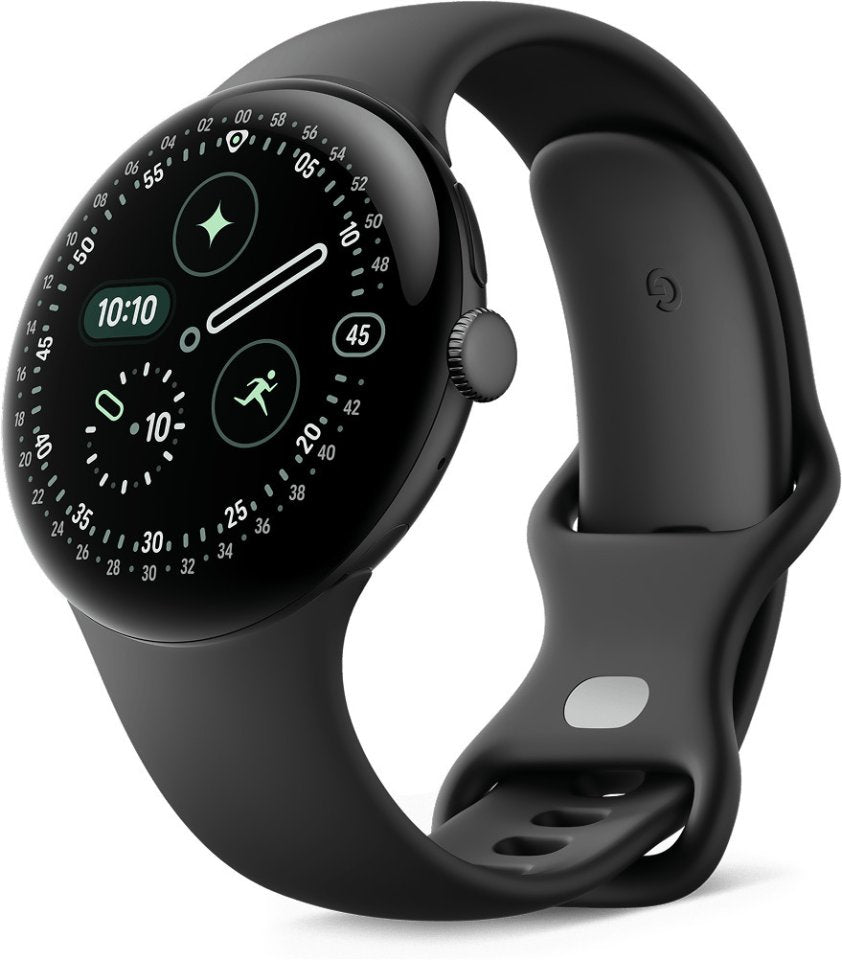 Google Pixel Watch 4 LTE älykello, 45 mm, Obsidian