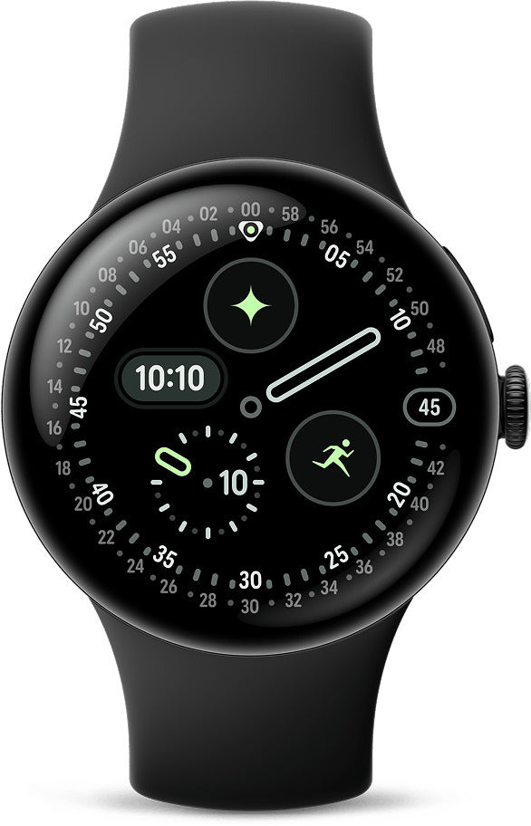 Google Pixel Watch 4 WiFi älykello, 41 mm, Obsidian