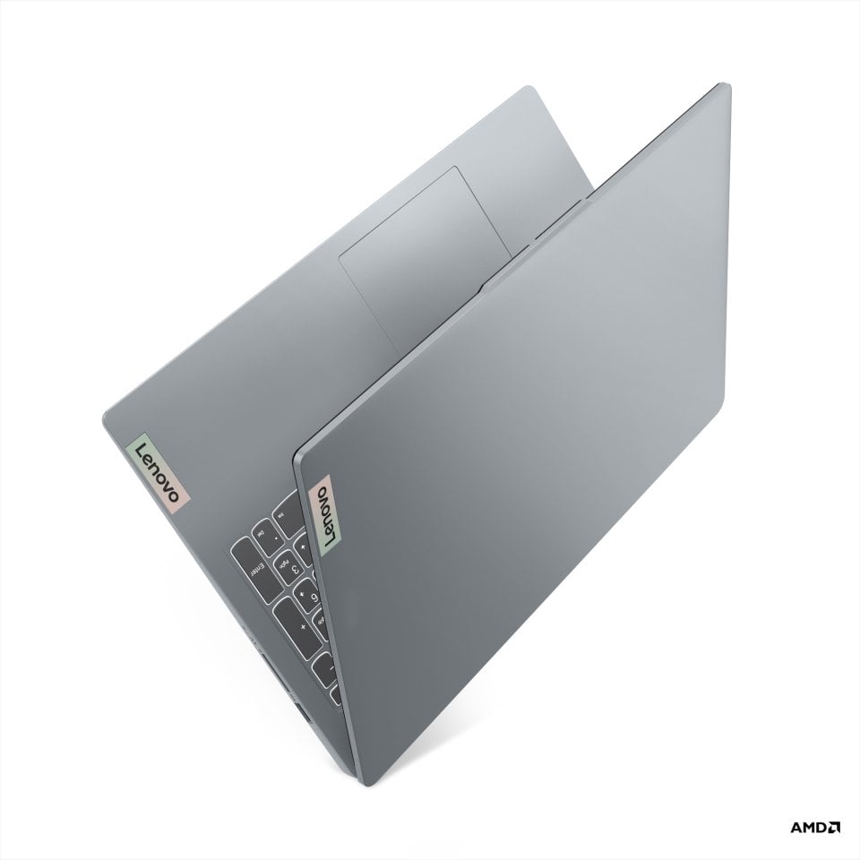Lenovo IdeaPad Slim 3 82XQ012QMX 15,6" kannettava, Windows 11 Home S, harmaa