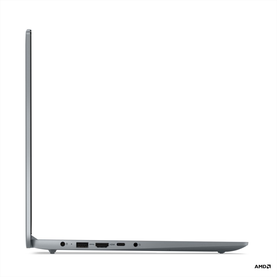 Lenovo IdeaPad Slim 3 82XQ012QMX 15,6" kannettava, Windows 11 Home S, harmaa