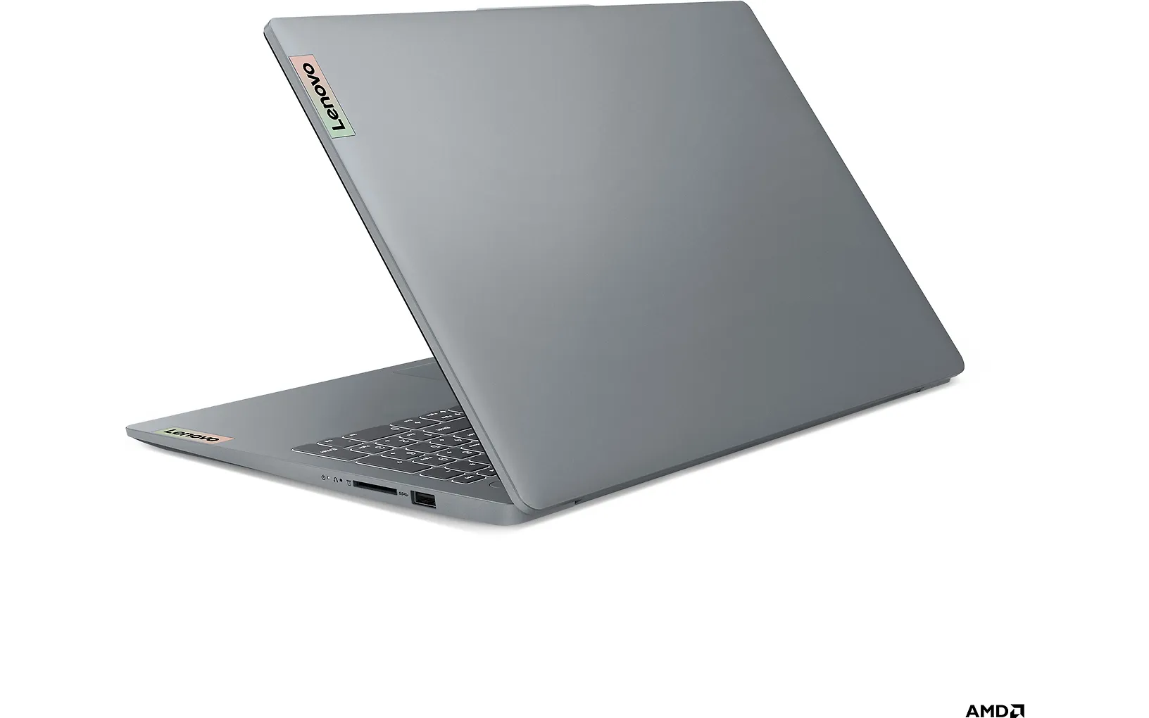 Lenovo IdeaPad Slim 3 82XQ012NMX 15,6" kannettava, Windows 11 Home S, harmaa
