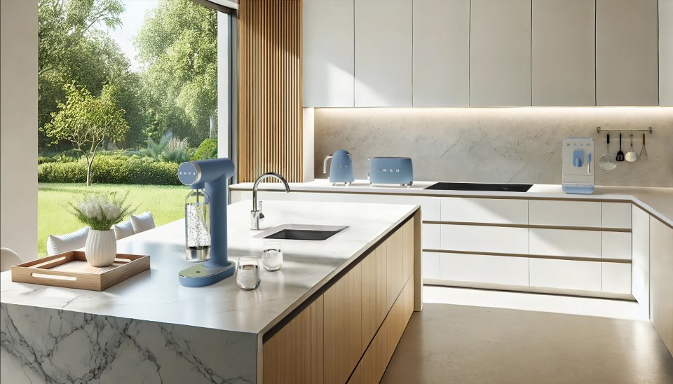 Smeg KLF03SBMEU vedenkeitin, Storm Blue