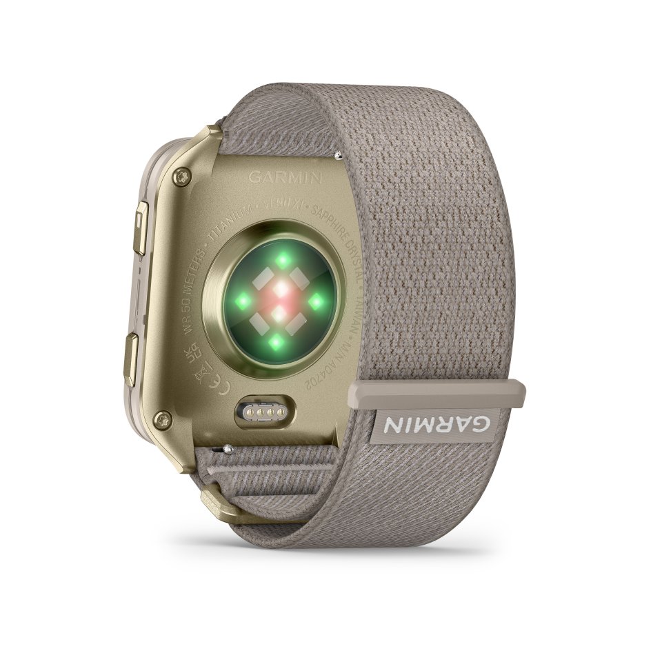 Garmin Venu X1 älykello, kulta
