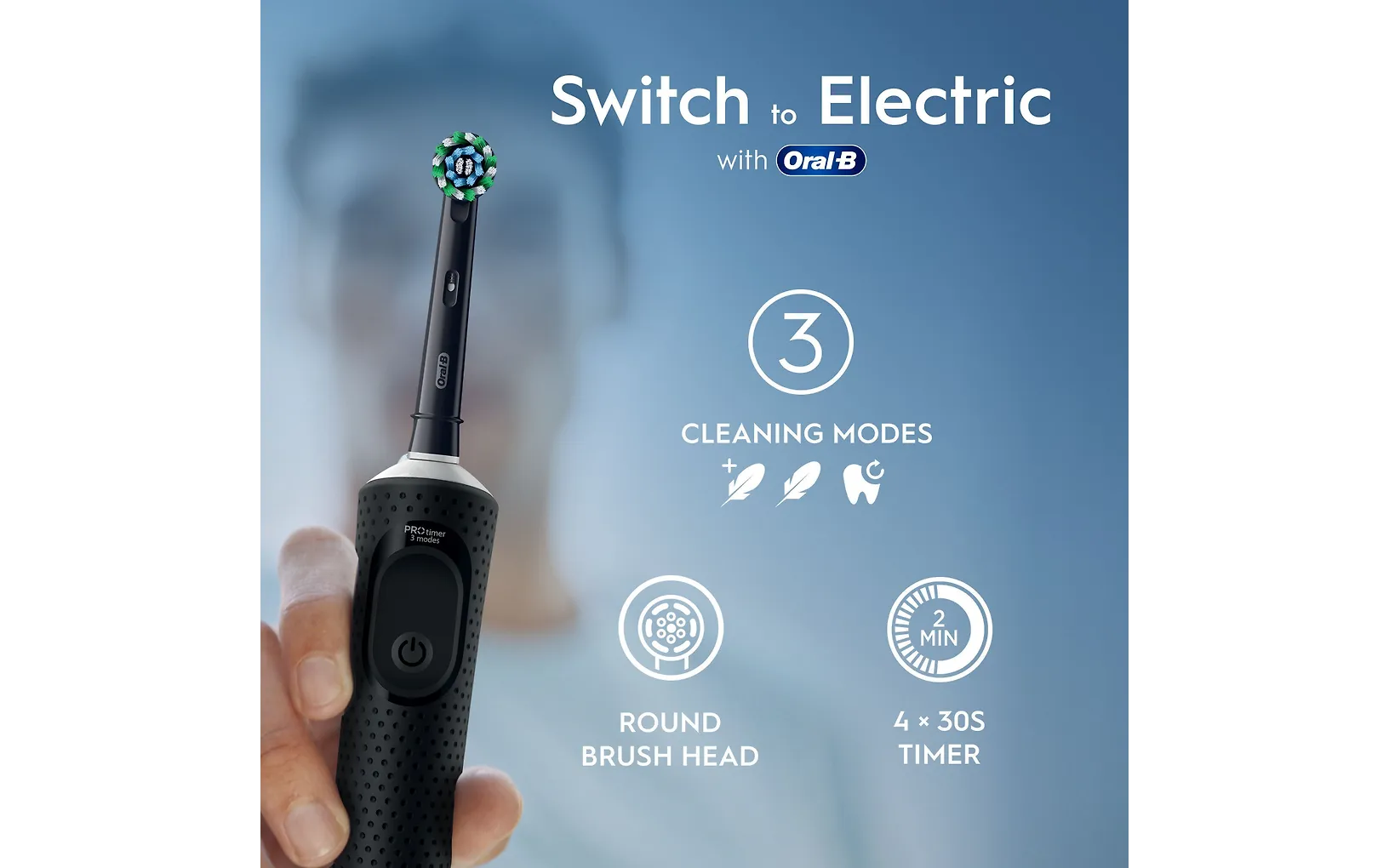 Oral-B Pro Vitality Black sähköhammasharja