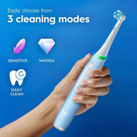 Oral-B iO3 sähköhammasharja, sininen + matkakotelo – kuva 4