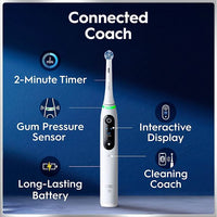 Oral-B iO6 sähköhammasharja, harmaa + matkakotelo – kuva 3