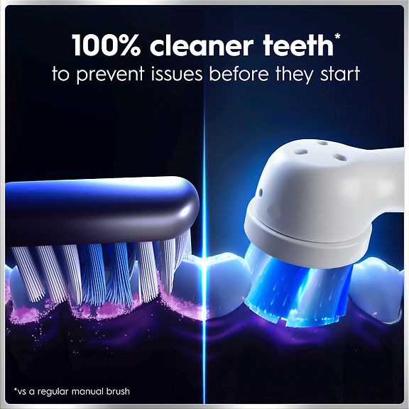 Oral-B iO6 sähköhammasharja, harmaa + matkakotelo – kuva 2