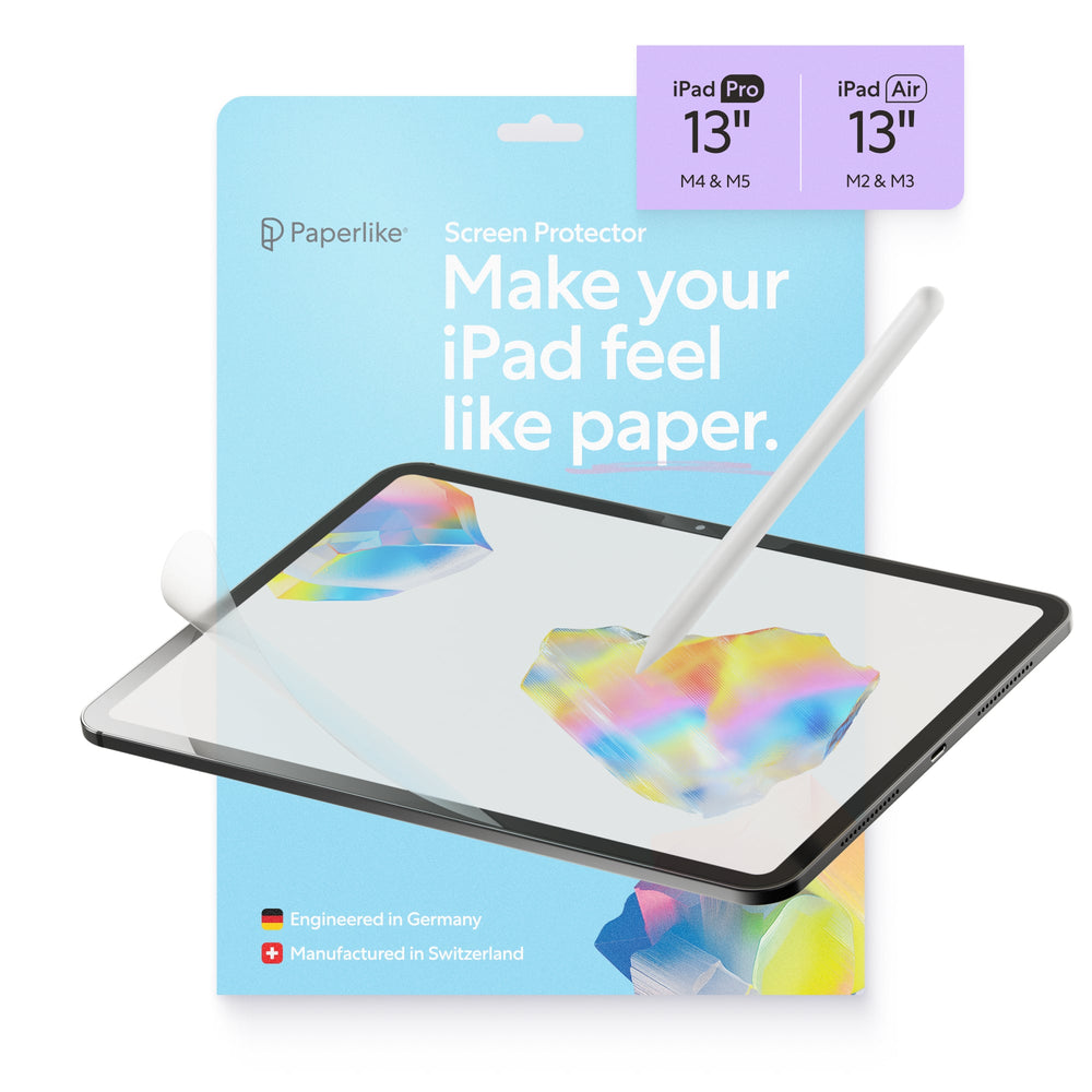 Paperlike 3 näytönsuoja, Apple iPad Air ja Pro 13", 2 kpl – 1
