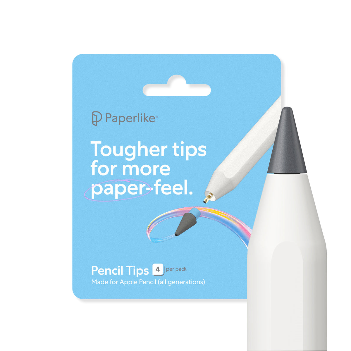 Paperlike Pen Tips kynänkärjet Apple Pencilille, 4 kpl – 1