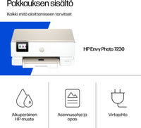 HP ENVY Photo 7230 langaton All-in-One monitoimitulostin