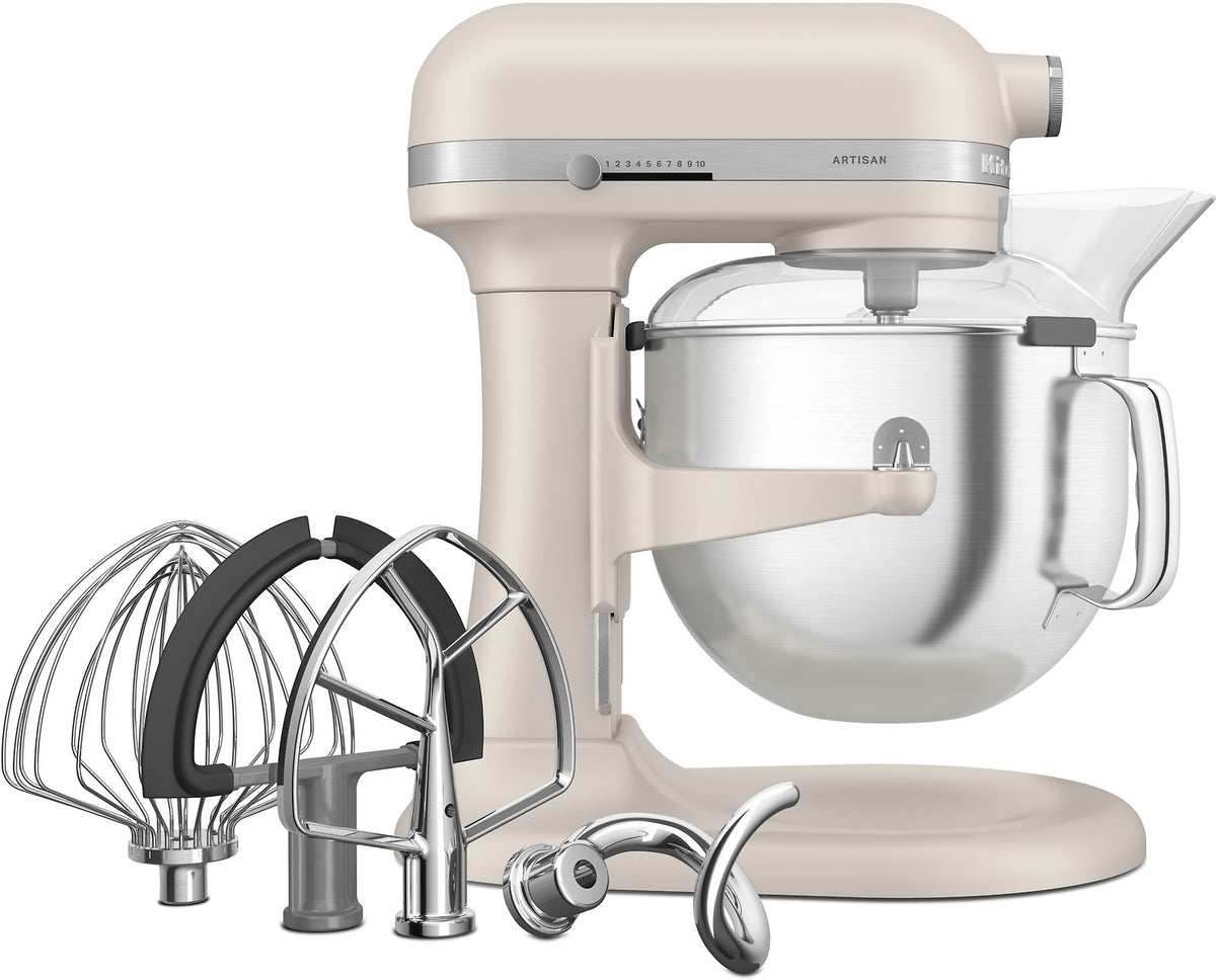 KitchenAid Artisan 5KSM70SHXEMH 6,6 L yleiskone, beige – kuva 1