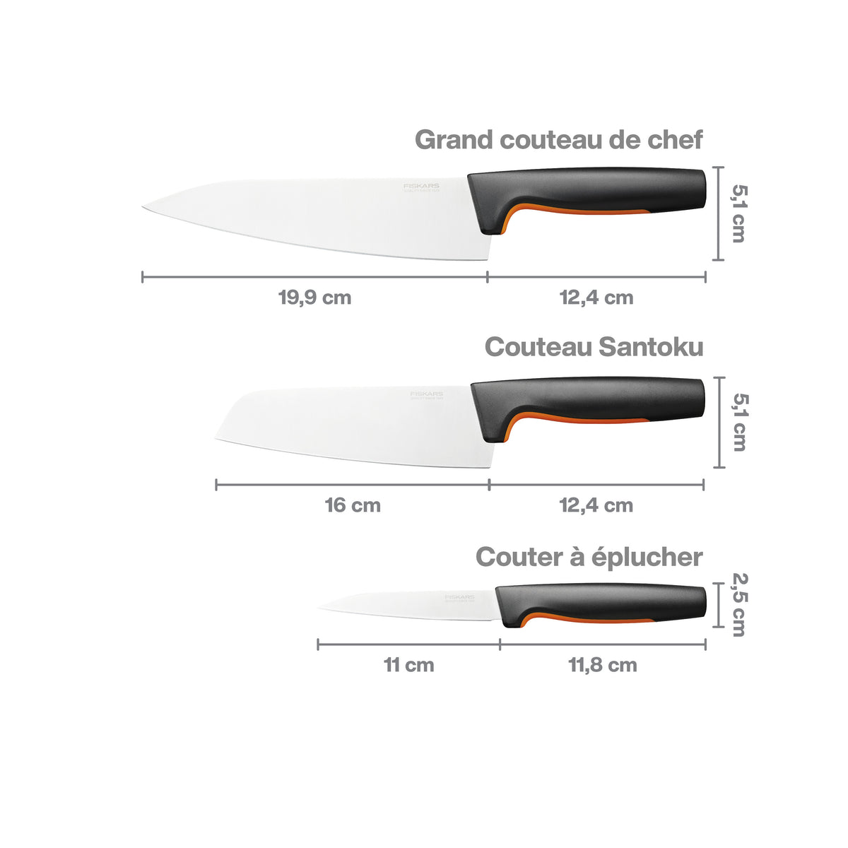 Fiskars Functional Form veitsitukki, bambu – 4