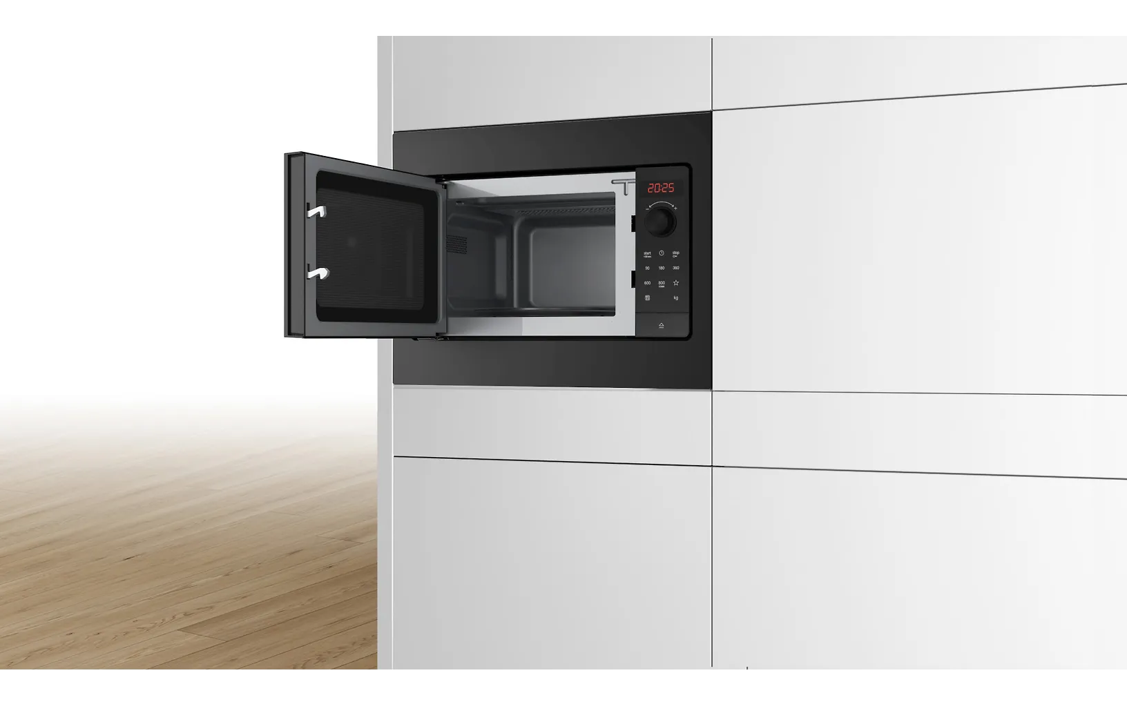 Bosch BFL523MB4 Serie 2 mikroaaltouuni, musta