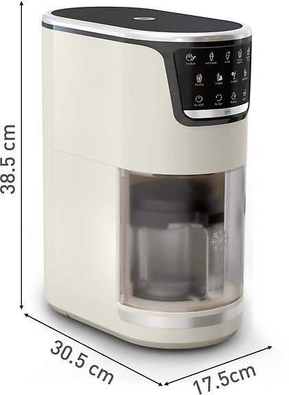 OBH Nordica Dolci Gelato 9-in-1 jäätelökone, beige – kuva 7