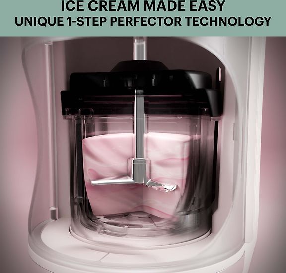 OBH Nordica Dolci Gelato 9-in-1 jäätelökone, beige – kuva 15