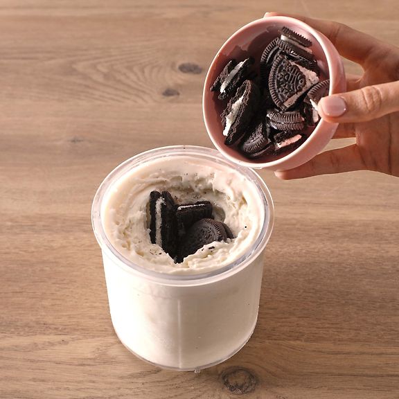 OBH Nordica Dolci Gelato 9-in-1 jäätelökone, beige – kuva 10