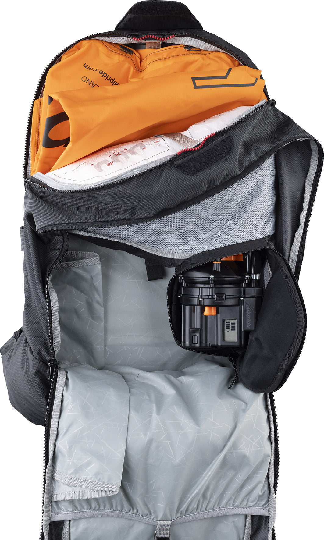 Evoc LINE 22 E2 lumivyöryreppu, 22 l, musta – 12