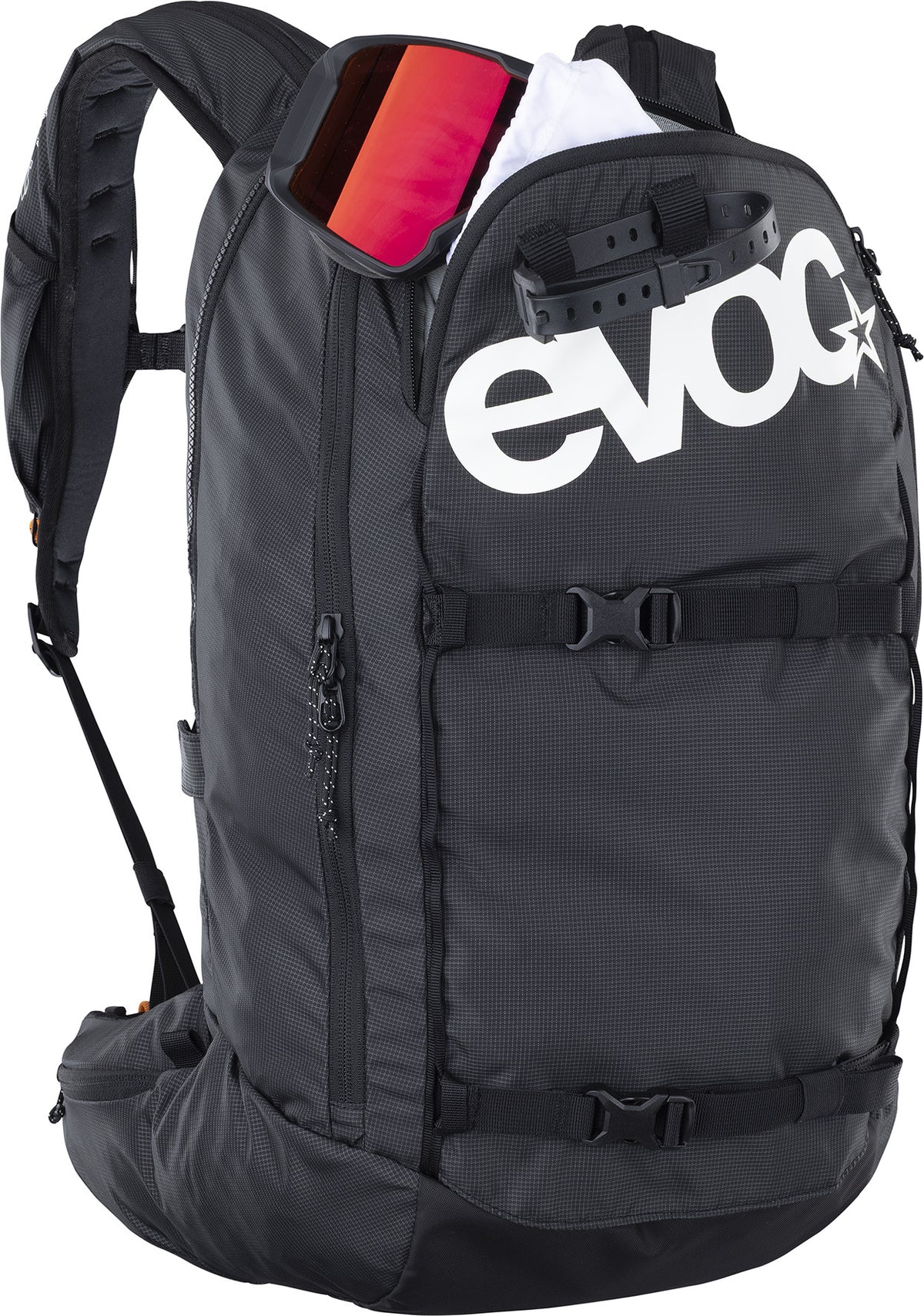 Evoc LINE 22 E2 lumivyöryreppu, 22 l, musta – 3