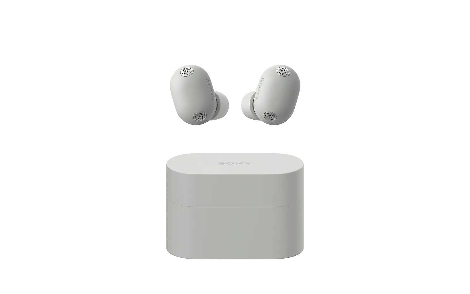 Sony WF-1000XM6 trådlösa brusreducerande in-ear-hörlurar, silver