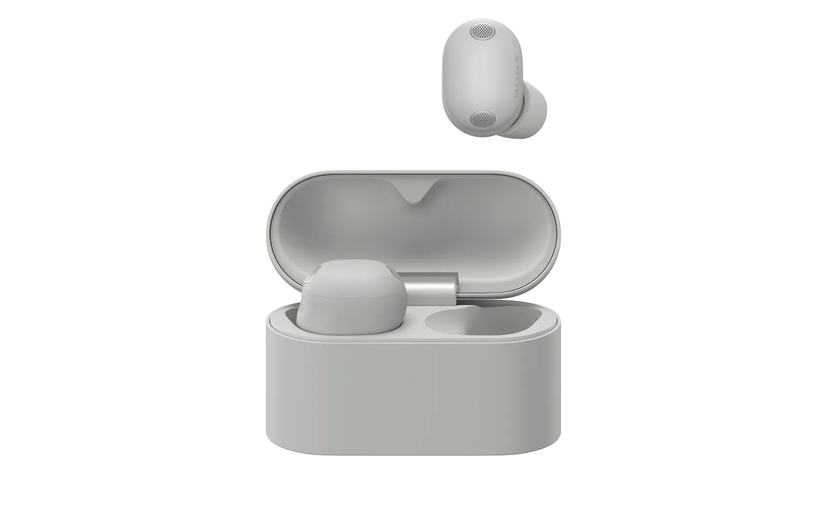 Sony WF-1000XM6 trådlösa brusreducerande in-ear-hörlurar, silver