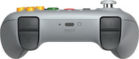 8BitDo 64 Bluetooth peliohjain, harmaa, Switch / PC – kuva 3