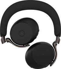 Jabra Evolve3 75 LINK390A langaton headset + langaton latausalusta, MS, musta – kuva 2
