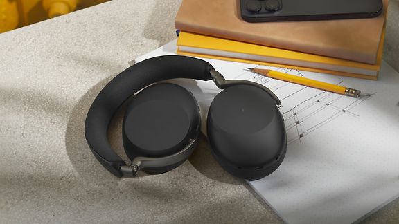 Jabra Evolve3 85 LINK390A langaton headset, MS, musta – kuva 2