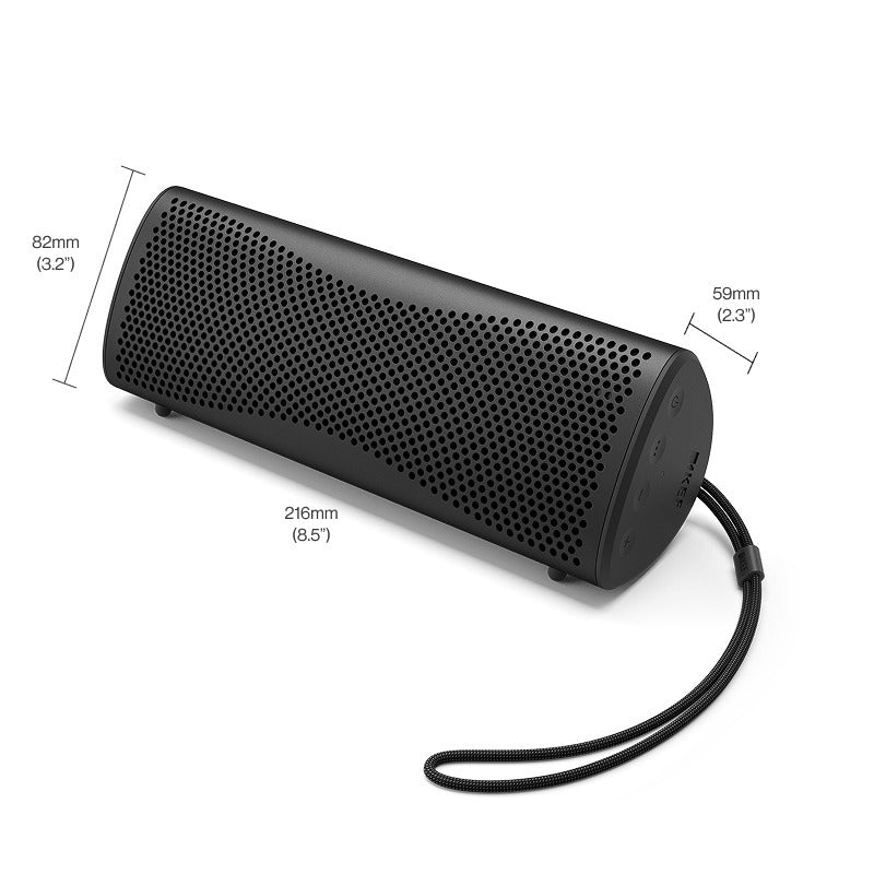 KEF Muo Bluetooth-kaiutin, musta – kuva 3
