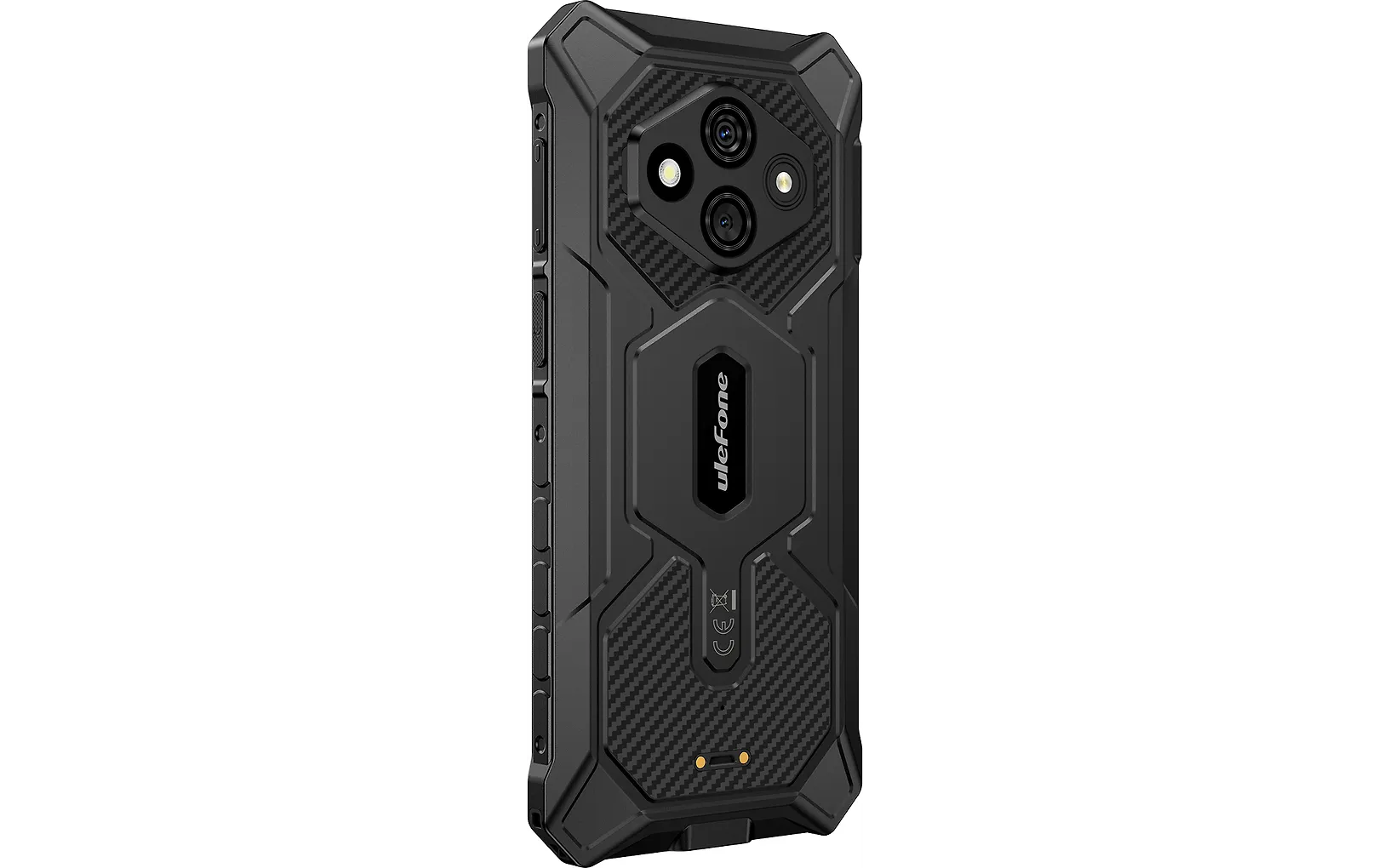 Ulefone Rugking 3 Pro puhelin, 128/8 Gt, musta