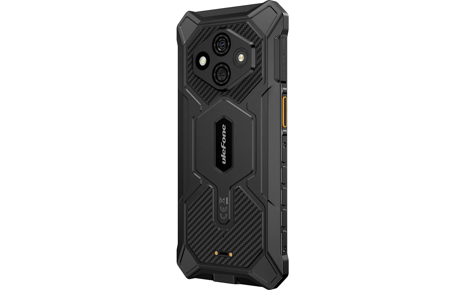 Ulefone Rugking 3 Pro puhelin, 128/8 Gt, musta