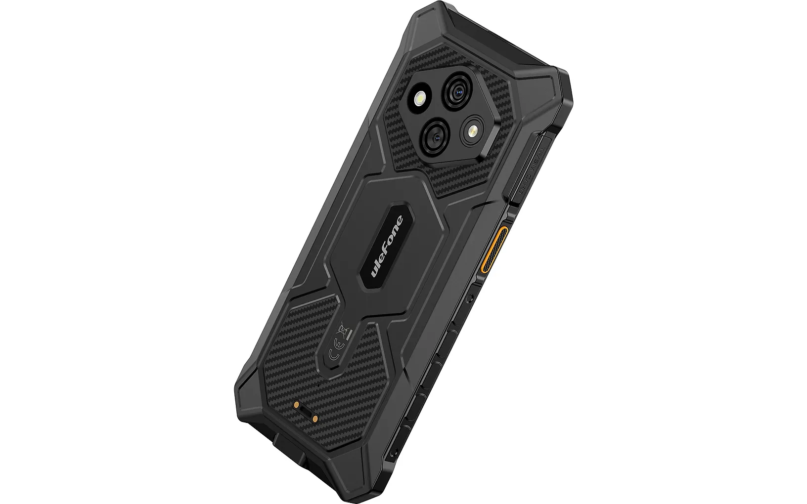 Ulefone Rugking 3 Pro puhelin, 128/8 Gt, musta