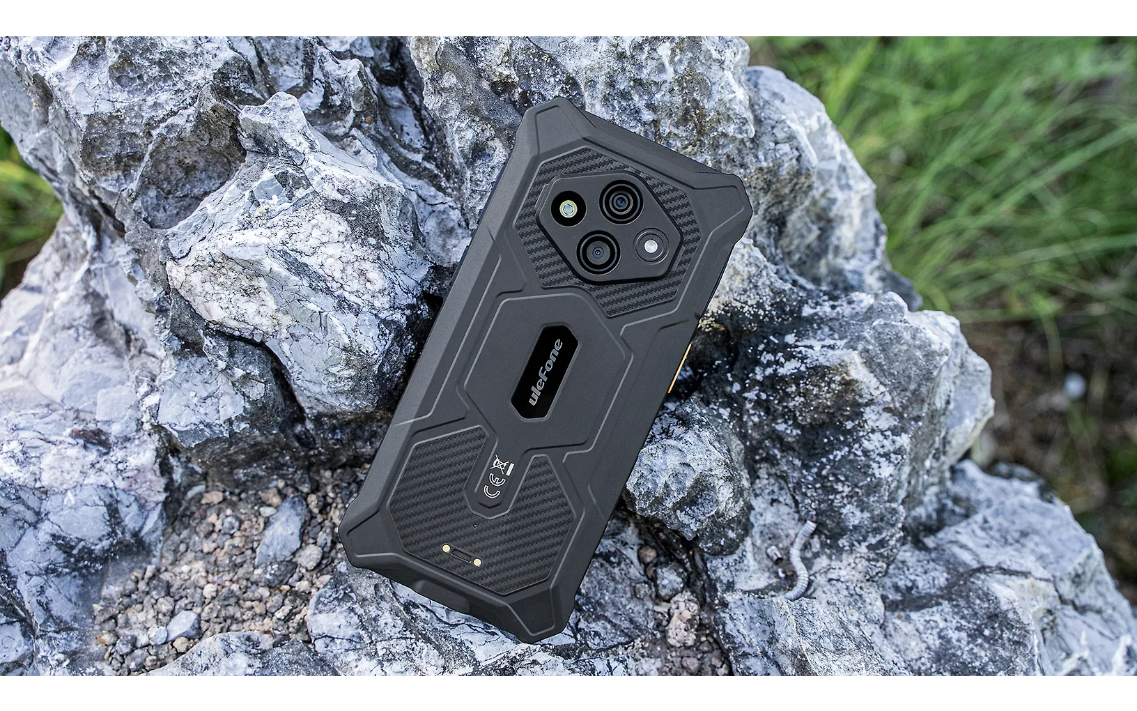 Ulefone Rugking 3 Pro puhelin, 128/8 Gt, musta