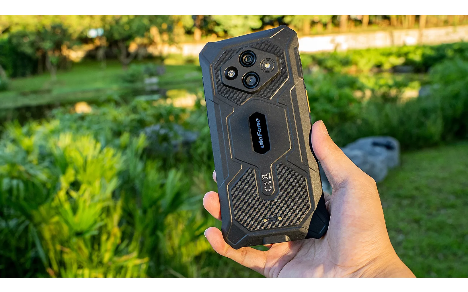 Ulefone Rugking 3 Pro puhelin, 128/8 Gt, musta