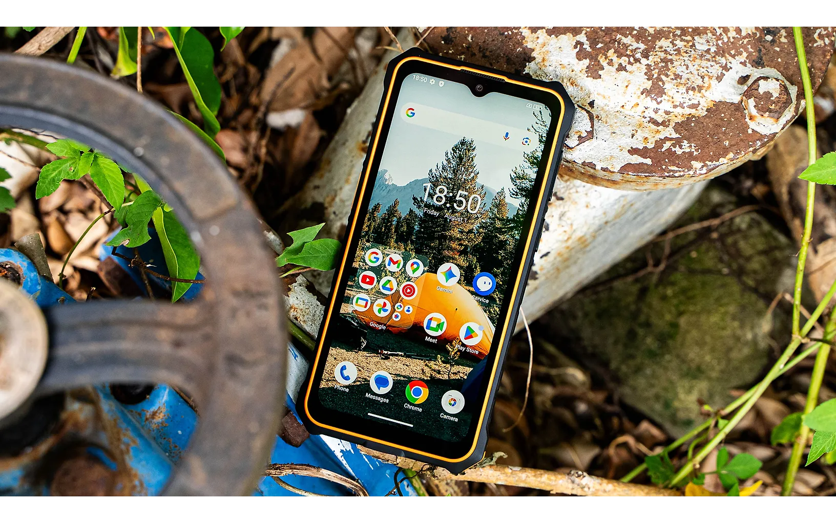 Ulefone Rugking 3 Pro puhelin, 128/8 Gt, musta