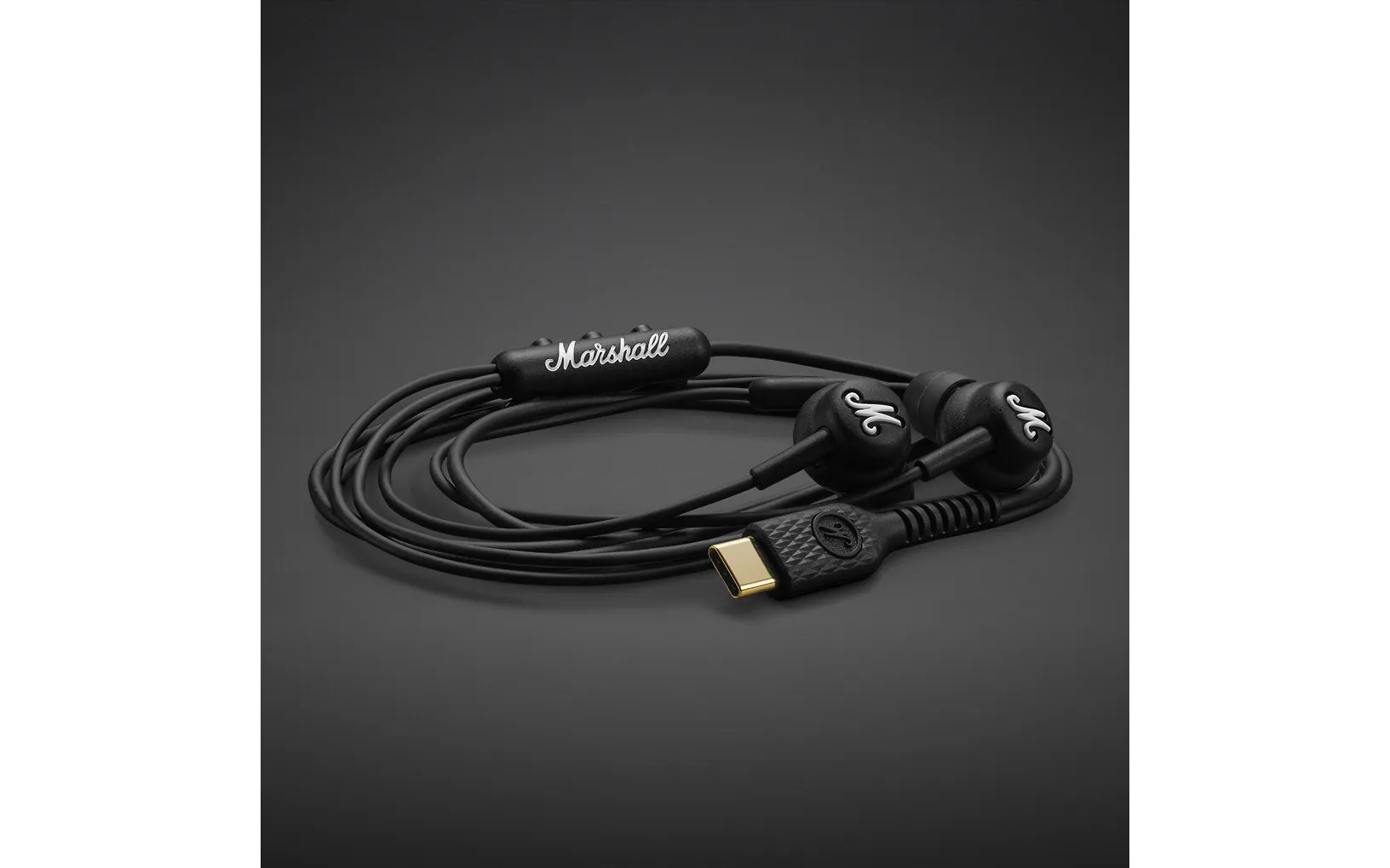 Marshall Mode USB-C-hörlurar, svart