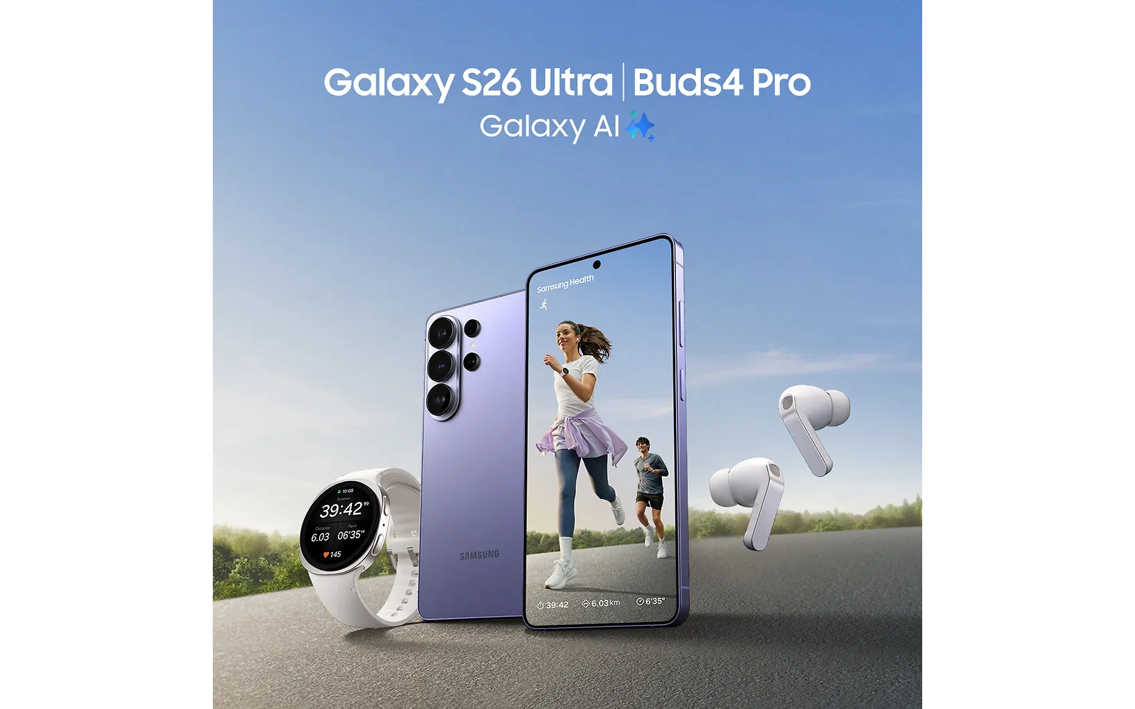 Samsung Galaxy S26 Ultra 5G telefon, 512/12 GB, svart