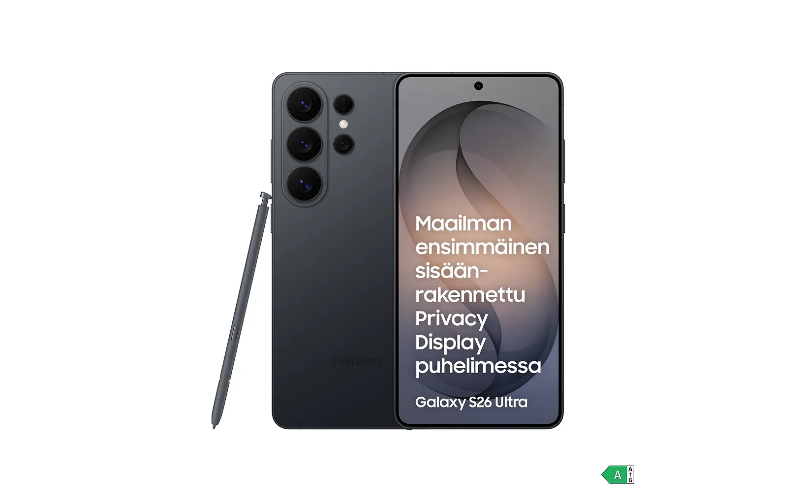 Samsung Galaxy S26 Ultra 5G telefon, 512/12 GB, svart