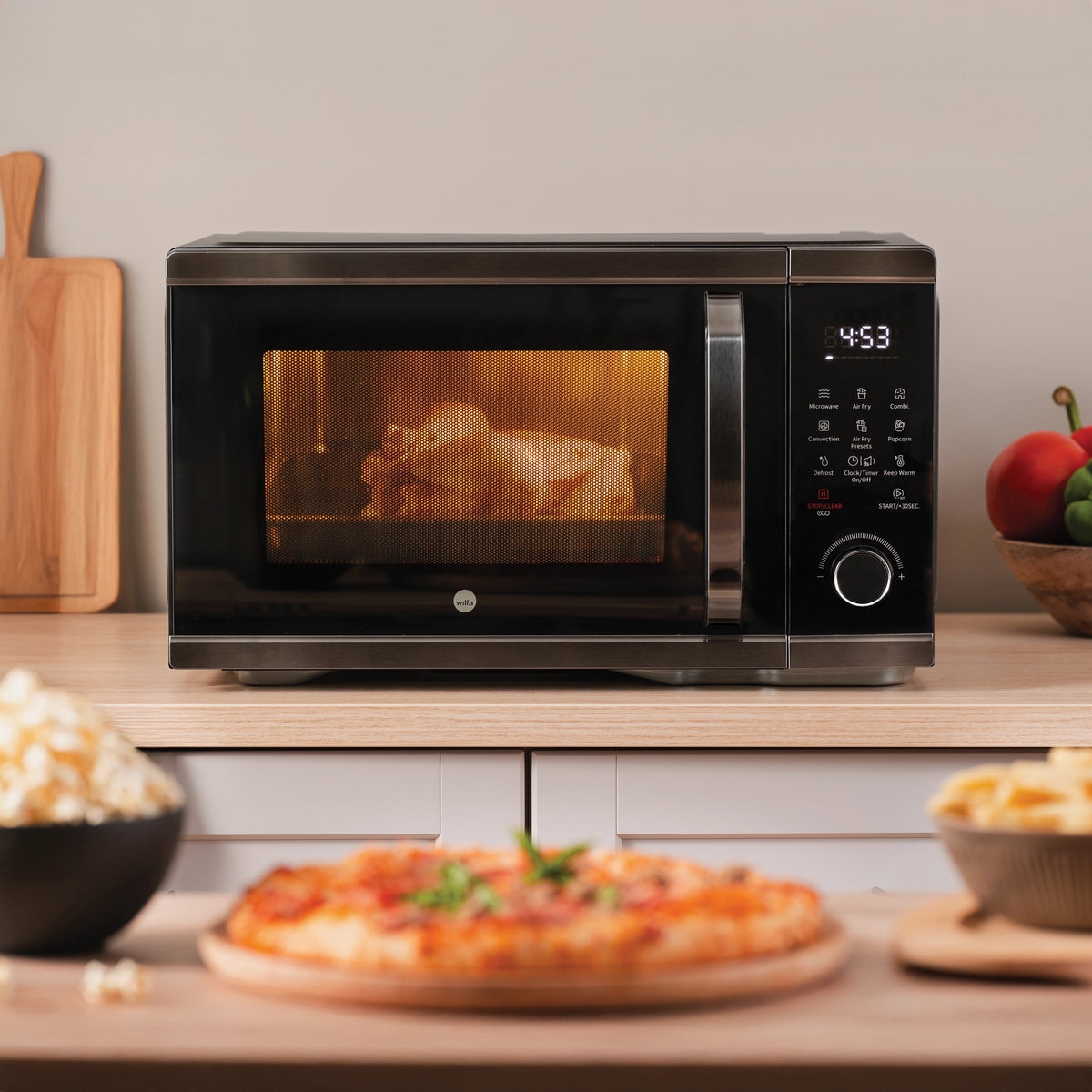 Wilfa Multioven 3 in 1 MAC1B-I25 mikroaaltouuni