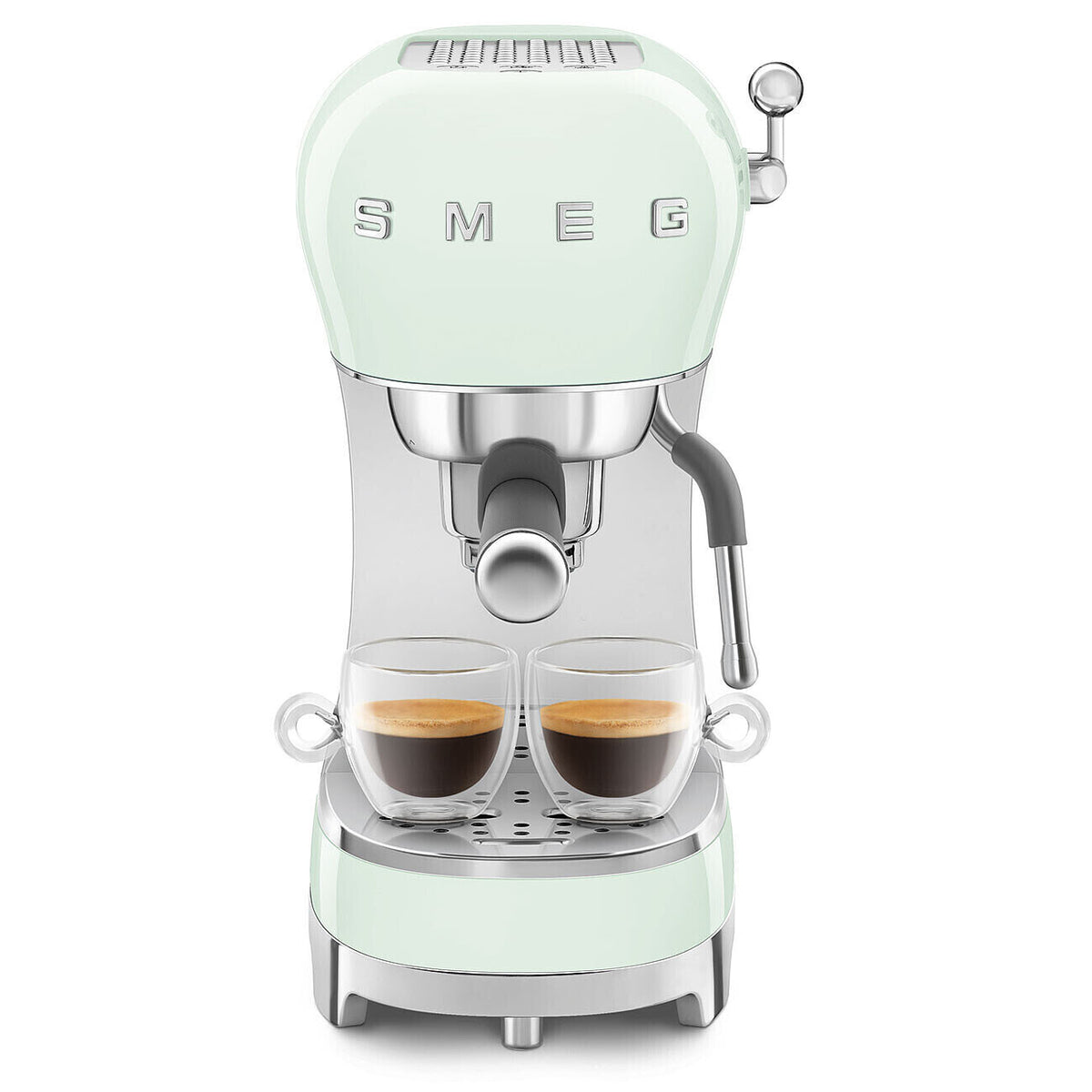 Smeg ECF02PGEU espressokeitin, pastellinvihreä – kuva 5