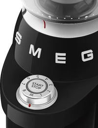 Smeg CGF03BLEU kahvimylly, musta – kuva 7